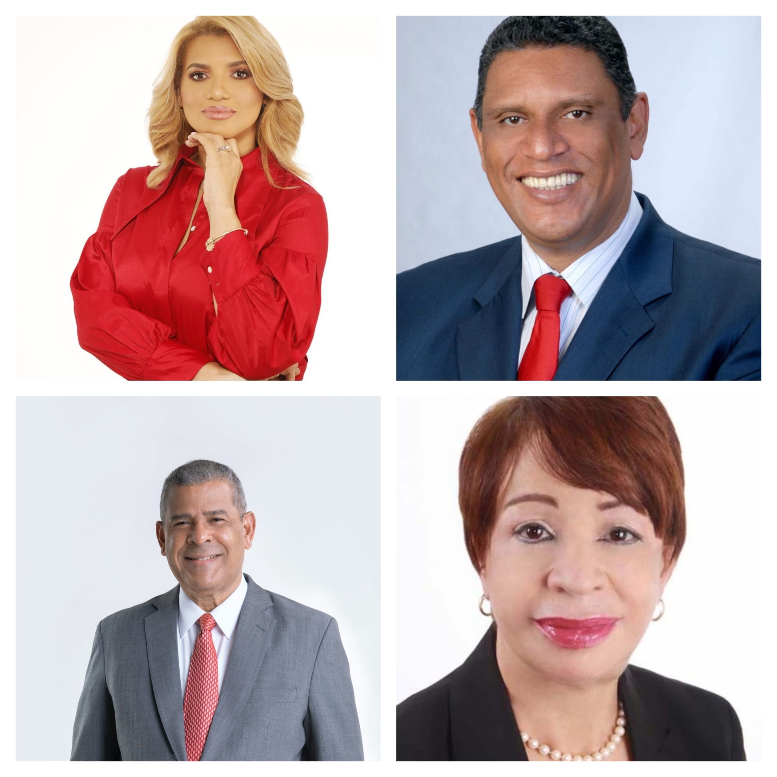 Kimberly Taveras, Chu Vasquez, Dariuo Castillo y Milly Pérez