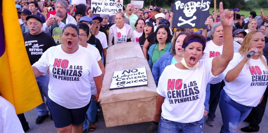 Lucha contra las cenizas en Puerto Rico